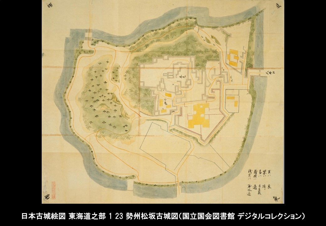 歴史の目的をめぐって 松坂城（伊勢国）の関連文化財